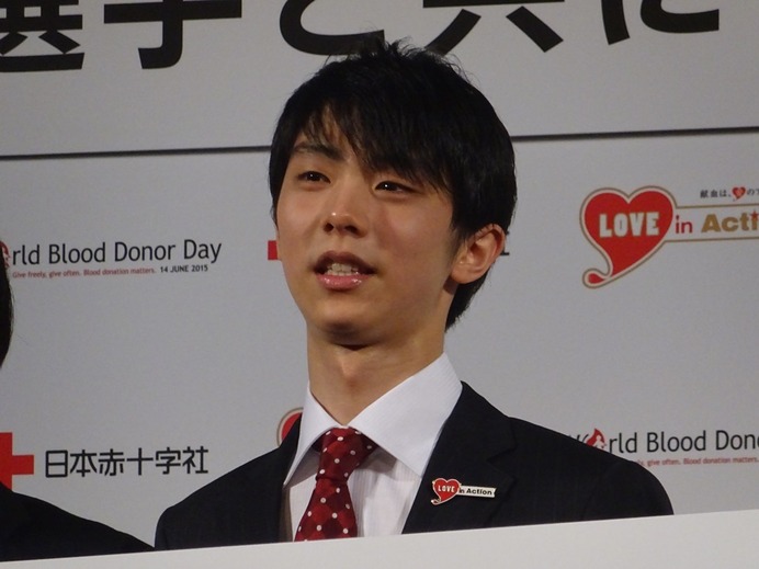 羽生結弦、「軸がずれてる」CM撮影にこだわり…いのちと献血の大切さを考えるイベント