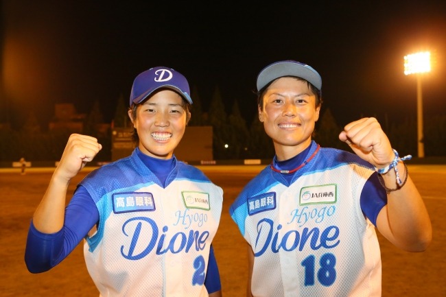 日本女子プロ野球リーグ2015「月間MVP賞5月度」…兵庫ディオーネの2選手が受賞