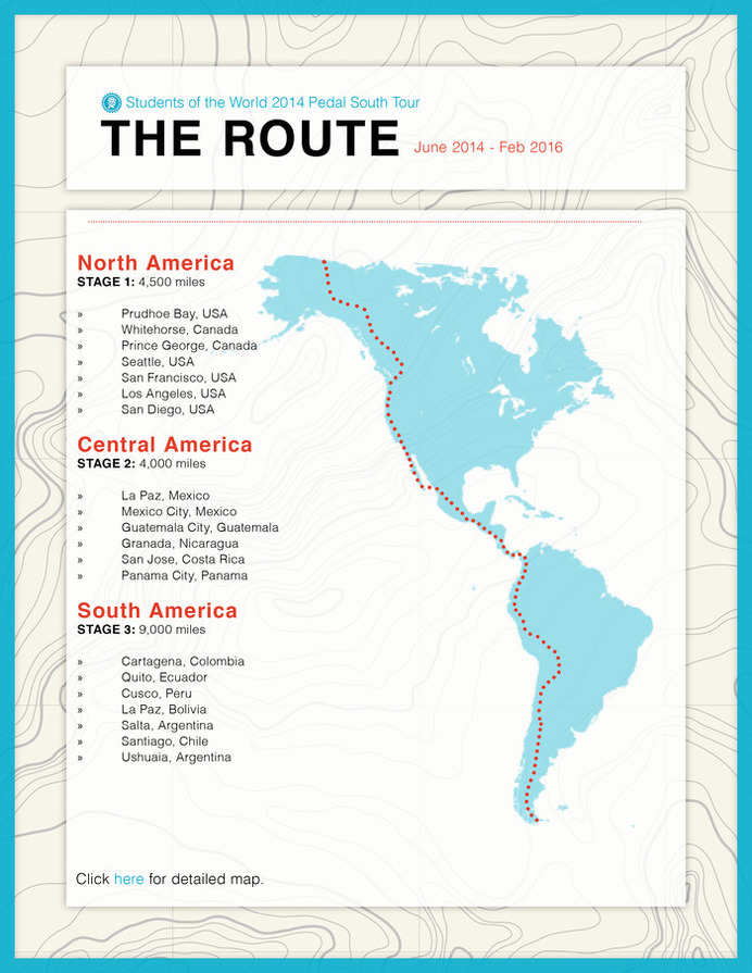 北南米大陸を自転車で縦断。ロードムービー「ペダルサウス」