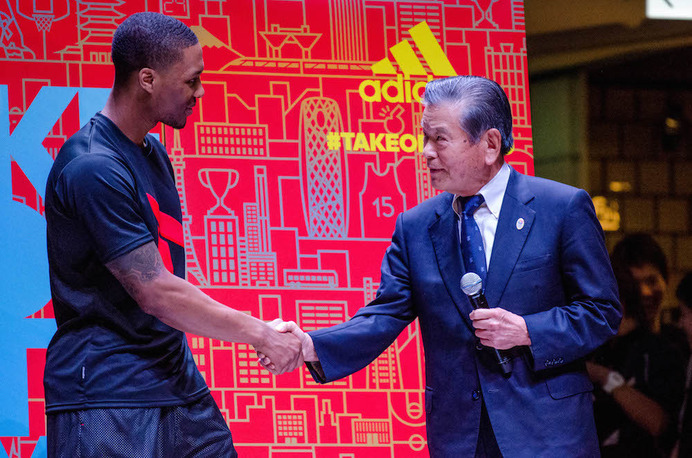 アディダスがNBAダミアン・リラードを招いた「Take on Tokyo ダミアン・リラード」を開催