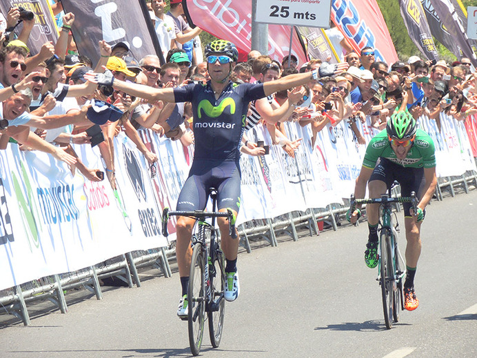 2015年スペイン・ロード選手権、アレハンドロ・バルベルデ（モビスター）が優勝