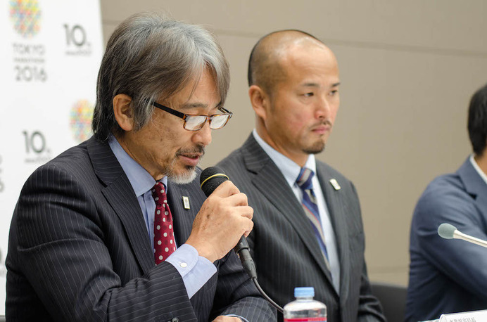 東京マラソン2016記者説明会（2015年6月30日）