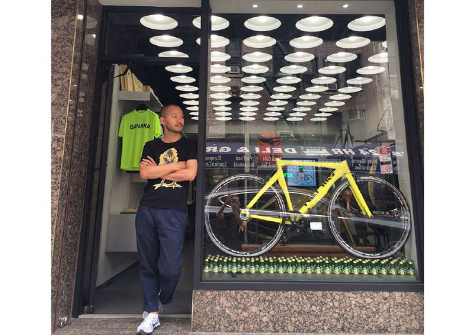 ナリフリ初の海外直営店、ニューヨークにプレオープン 自転車アパレル