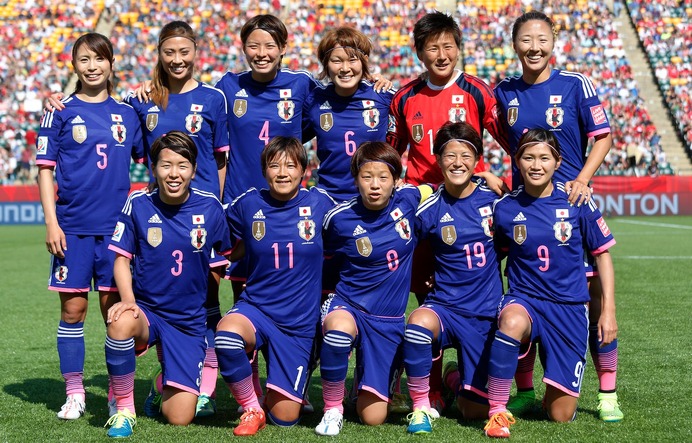 サッカーの女子W杯準決勝 日本対イングランド（2015年7月1日）（c）Getty Images