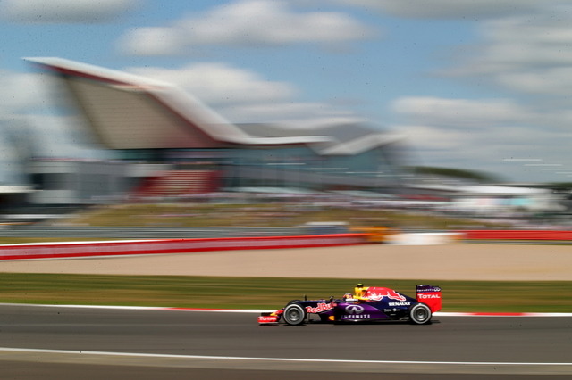 F1イギリスGP予選の様子