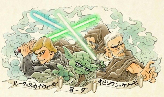 ジェダイねぶた／『スター・ウォーズ／フォースの覚醒』-(C) 2015Lucasfilm Ltd. & TM. All Rights Reserved