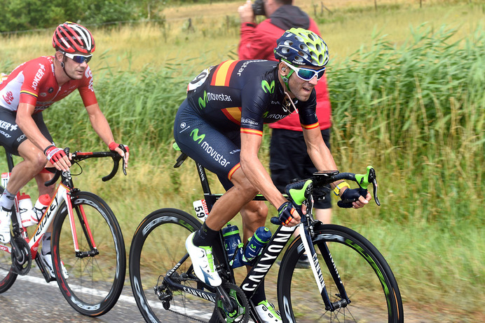2015年ツール・ド・フランス第2ステージ、アレハンドロ・バルベルデ（モビスター）