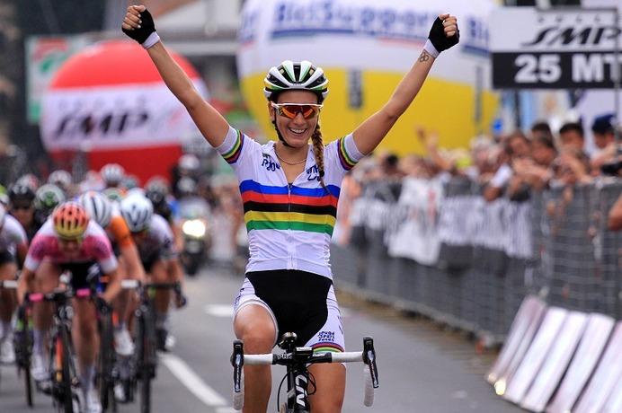 【自転車ロード】ジロローザ第5ステージ、世界チャンピオンのフェランプレボが優勝