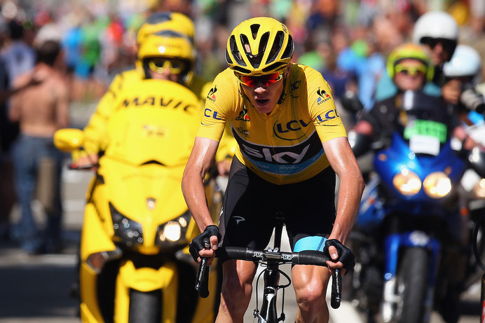 クリストファー・フルームがツール・ド・フランス第10ステージで優勝（2015年7月14日）
