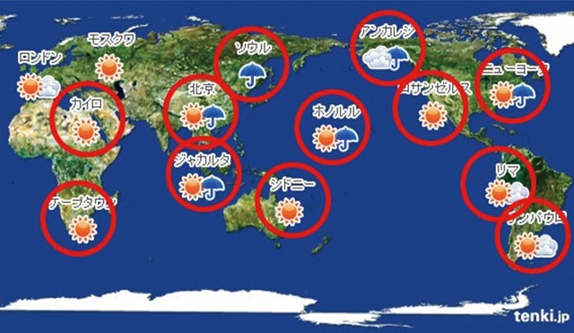 東京はカイロ、ジャカルタ、ホノルル以上に過ごしにくい？…日本のジメ暑傾向