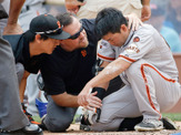 【MLB】ジャイアンツ・青木、頭部死球で途中交代「まだ頭痛がする」 画像