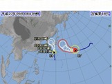 【台風18号】9日に接近、局地的に激しい雨 画像