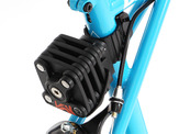 小さく折りたためる自転車用ロック「フォールディングブレードロック」 画像