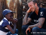 ベッカム、HIVと生きるスワジランドの子どもを訪問…ユニセフ 画像