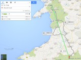 【話題】Googleマップに“ドラゴンの経路検索”みつかる！　ツール・ド・フランス14のスタート地、イギリスが舞台 画像
