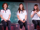 アイスホッケー女子日本代表「スマイルジャパン」がトークセッション…「チーム力が持ち味」 画像
