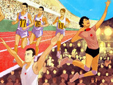JTBとスポーツの関わりを解説したイラスト集「いつもスポーツのそばに」公開 画像
