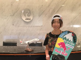 プロスノーボーダー鬼塚雅、JALがスポンサー契約 画像