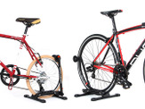 ドッペルギャンガーの自転車用折りたたみ式ディスプレイスタンド…クルマでの運搬にも利用可能 画像