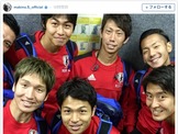 サッカー日本代表、W杯予選サウジアラビア戦に向け「毎日頑張ってますぞ」 画像