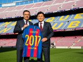 楽天、FCバルセロナとメインパートナー契約で基本合意 画像