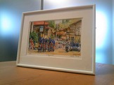 ツール・ド・フランスを描いたアートフレームが好評 画像