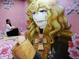 世界初、「ベルサイユのばら」のトリックアート＠横浜大世界…撮影もOK 画像