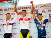 山本元喜が全日本選手権のロードレースとタイムトライアルで3位 画像