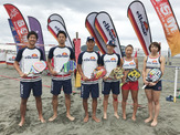 エレッセ、国別対抗戦出場のビーチテニス日本代表にオフィシャルウエア提供 画像