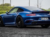 極限のポルシェ 911ターボS！675馬力＆最高速363km/hの「BLUE ARROW」！独チューナーが公開 画像