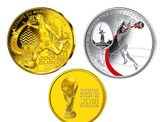 ワールドカップロシア大会記念コイン全8種、6/11予約開始 画像