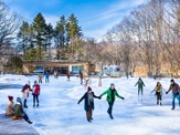 「ケラ池スケートリンク」に寒さだけで凍らせる天然氷エリアが12/20オープン 画像