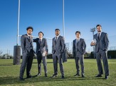 ジャパンラグビー トップリーグ「リコーブラックラムズ」公式オフィシャルスーツ発表 画像