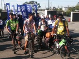 ツール・ド・フランスを応援する学生が自転車旅行を完走 画像
