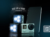 暗闇でもGoPro撮影を楽しめる「Lume Cube」登場　米サンディエゴ 画像