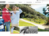 ブリヂストン、グローバルウェブサイトをリニューアル 画像