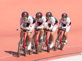 アジア選手権女子エリートチームパーシュートで日本は予選4位で1回戦へ 画像