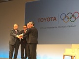 竹田恒和日本オリンピック委員会会長「グローバルなパートナーシップであることが重要」…トヨタ、IOCのTOPパートナー決定 画像