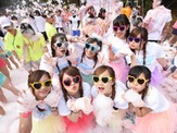 泡まみれで走る「バブルラン2015 in大阪」、プレミアエントリー5月28日から 画像