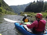 【GW】北茨城・久慈川のホワイトウォーターを漕ぎ下る 画像