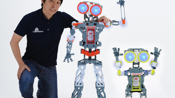 六角レンチドライバー1本で完成！ 組み立て式人型ロボット「メカノイド」