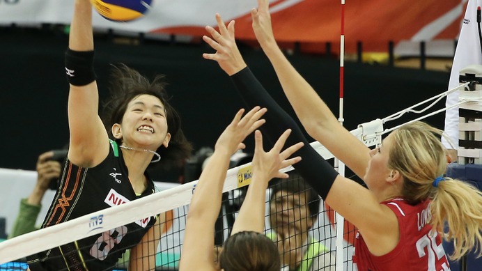 【バレーボールW杯2015】日本、アメリカに完敗…今大会での五輪出場権獲得ならず（c）Getty Images