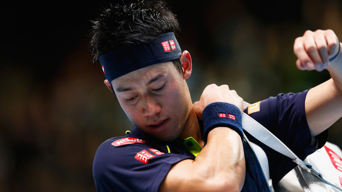 錦織圭はジョコビッチに完敗（2015年11月15日）