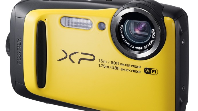 富士フイルム、15m防水・耐衝撃などタフなデジタルカメラ「FinePix XP90」