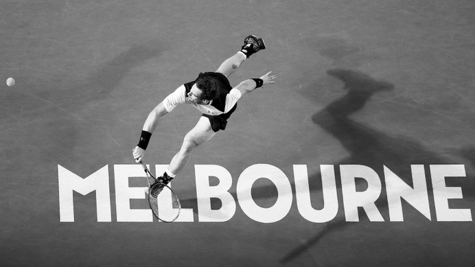 アンディ・マレー、2年連続の全豪オープン決勝進出（c）Getty Images