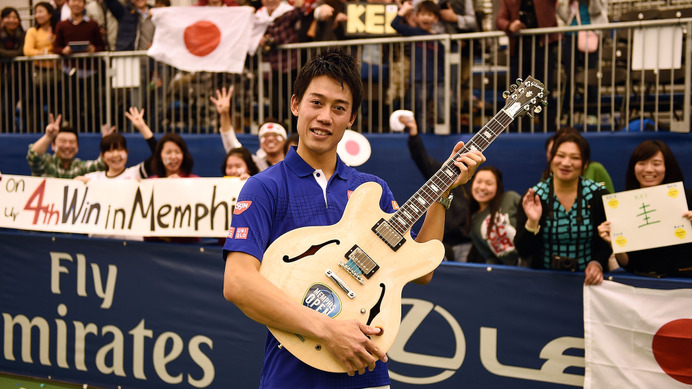 錦織圭がメンフィス・オープンで4連覇（2016年2月14日）