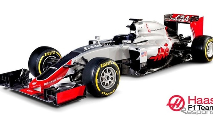 F1新規参入のハース、チーム初のマシン『VF-16』を発表