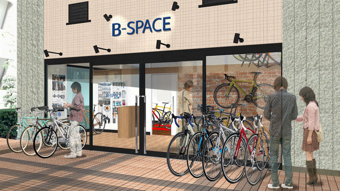 自転車ライフ提案型ショップ「ビースペース」東京・品川にオープン