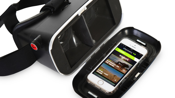 スマホでヴァーチャル体験できるヘッドセット「ステルス VR」