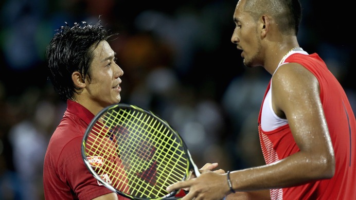 錦織圭、マイアミ・オープン初の決勝進出…マスターズ初制覇に王手（c）Getty Images